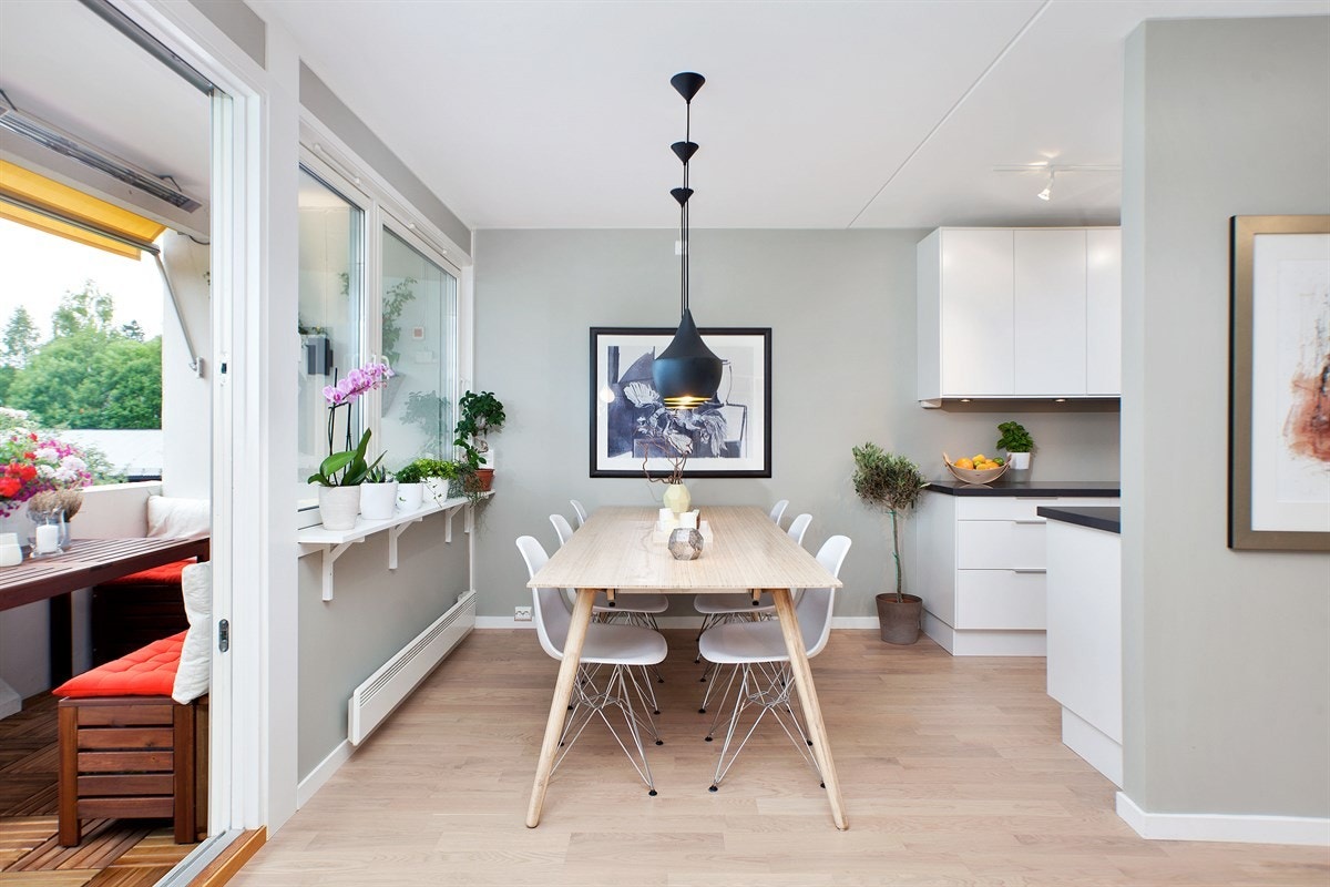 Hyggelig spiseplass Galleribilde