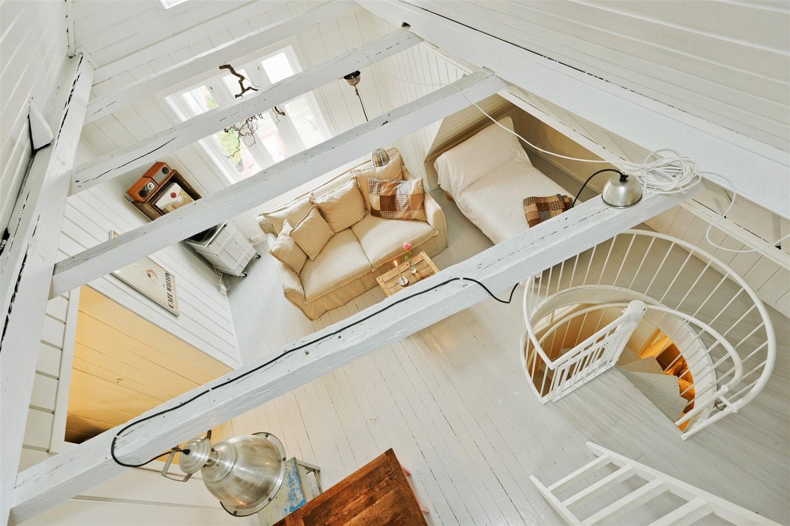 Fra den koselige hemsen har man "oversikten" Galleribilde