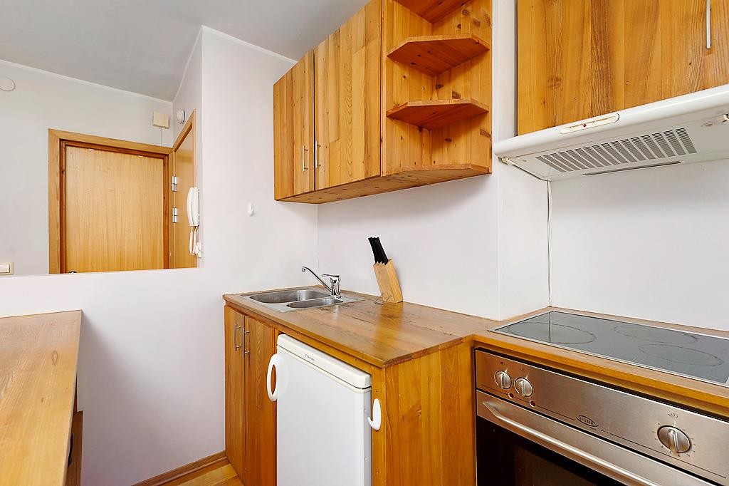 Furu kjøkken innredning Galleribilde