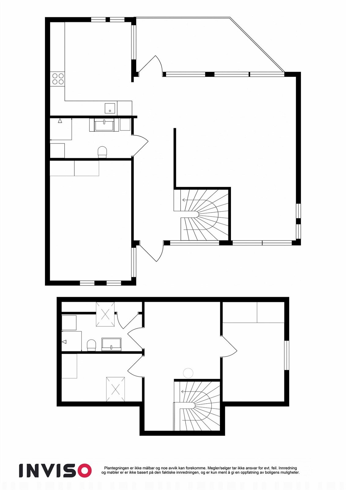 2D planoversikt Galleribilde