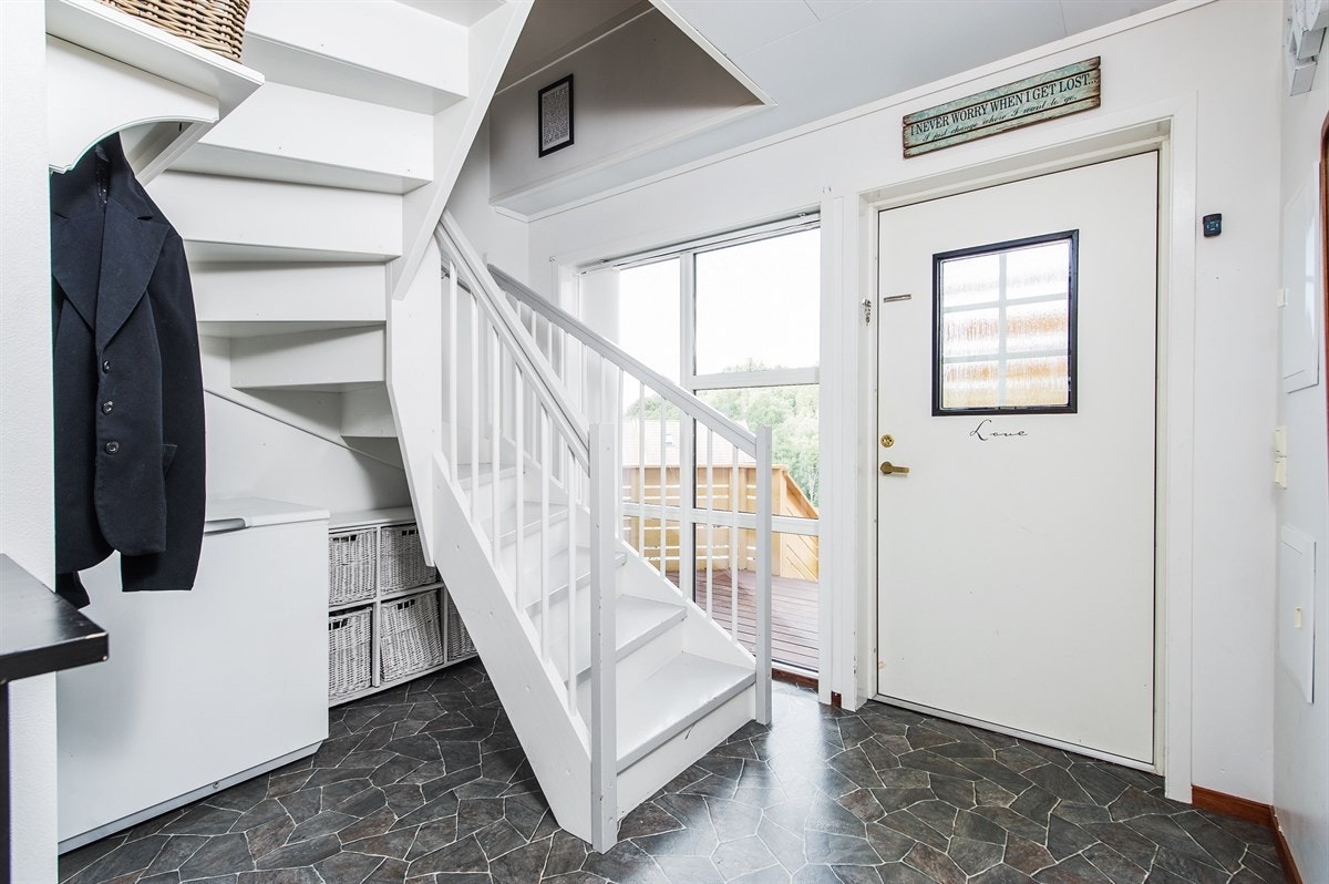Entrè med god garderobeplass Galleribilde