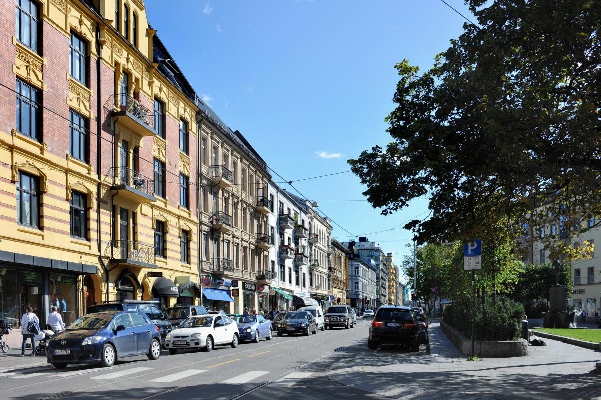 Kun 3 min gange til Bogstadveien. Galleribilde