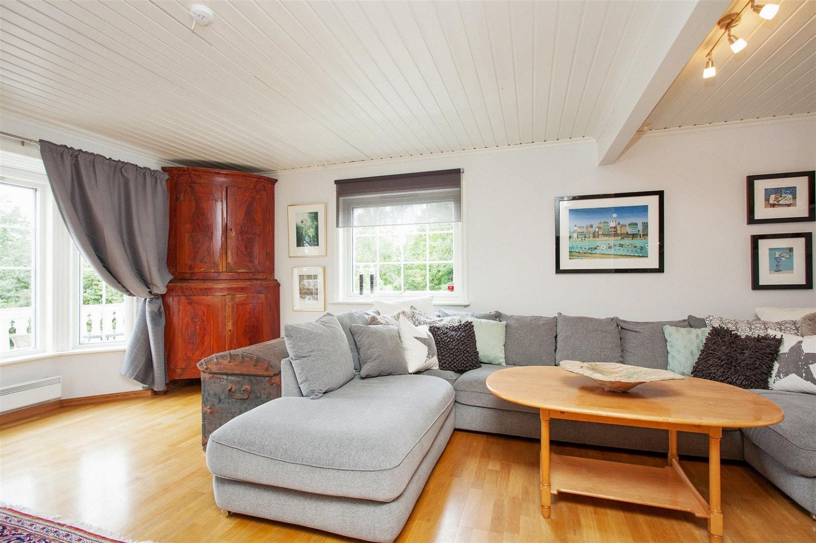 Flott stue Galleribilde