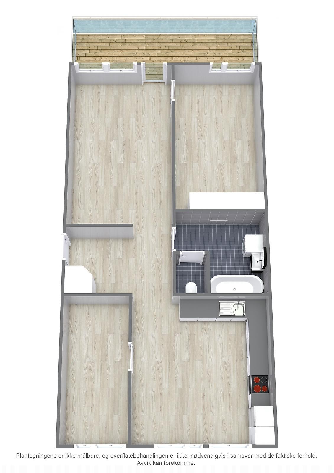 3D plategning Hovseterveien 100B Galleribilde