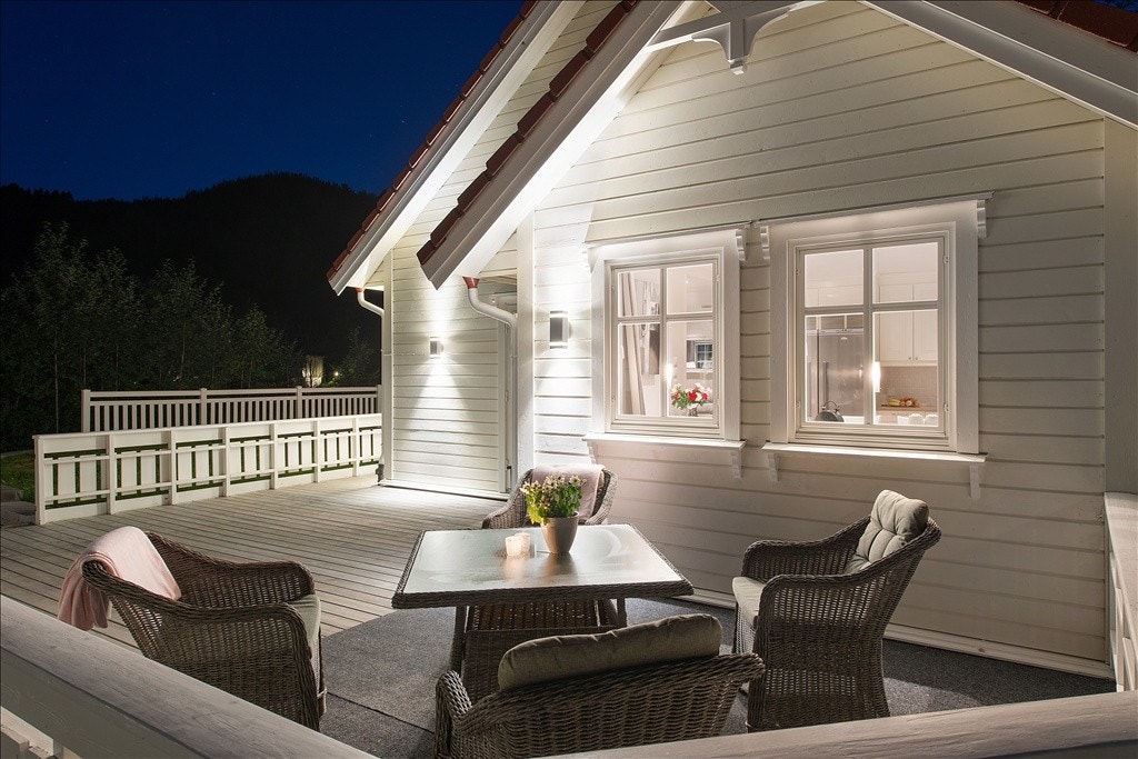 Stemningsbilde fra terrassen Galleribilde