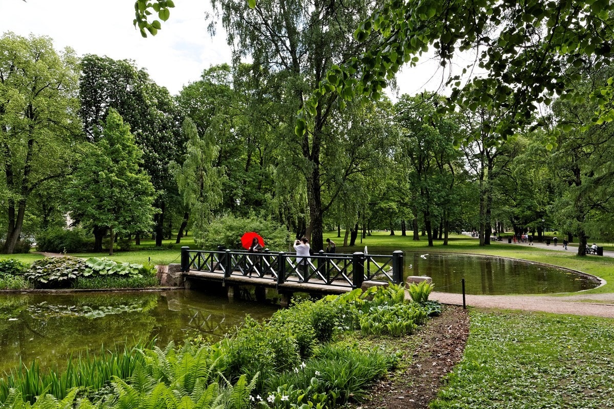 Nærområdet - Flere parkanlegg i området Galleribilde