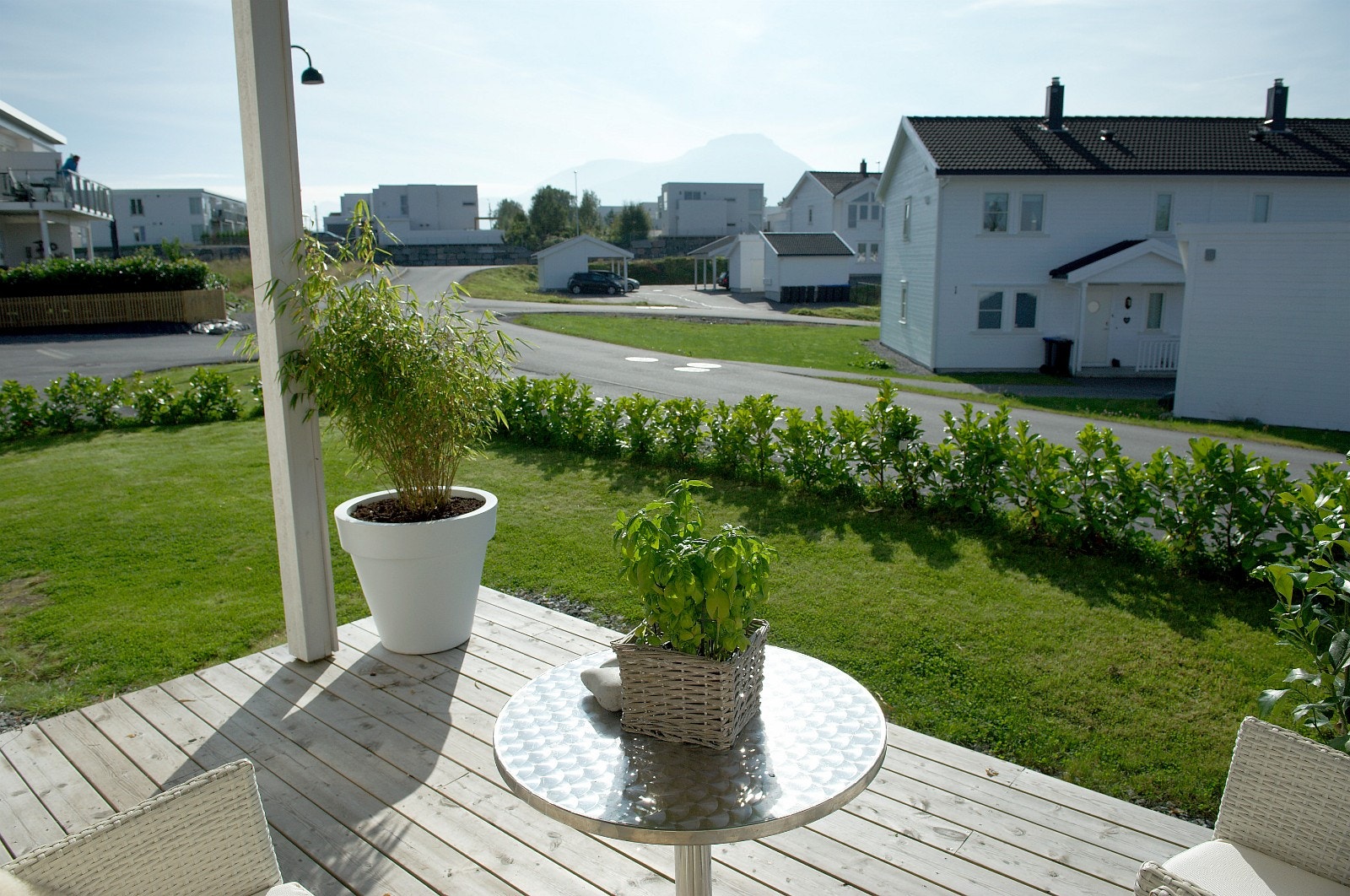 terrasse og hage Galleribilde