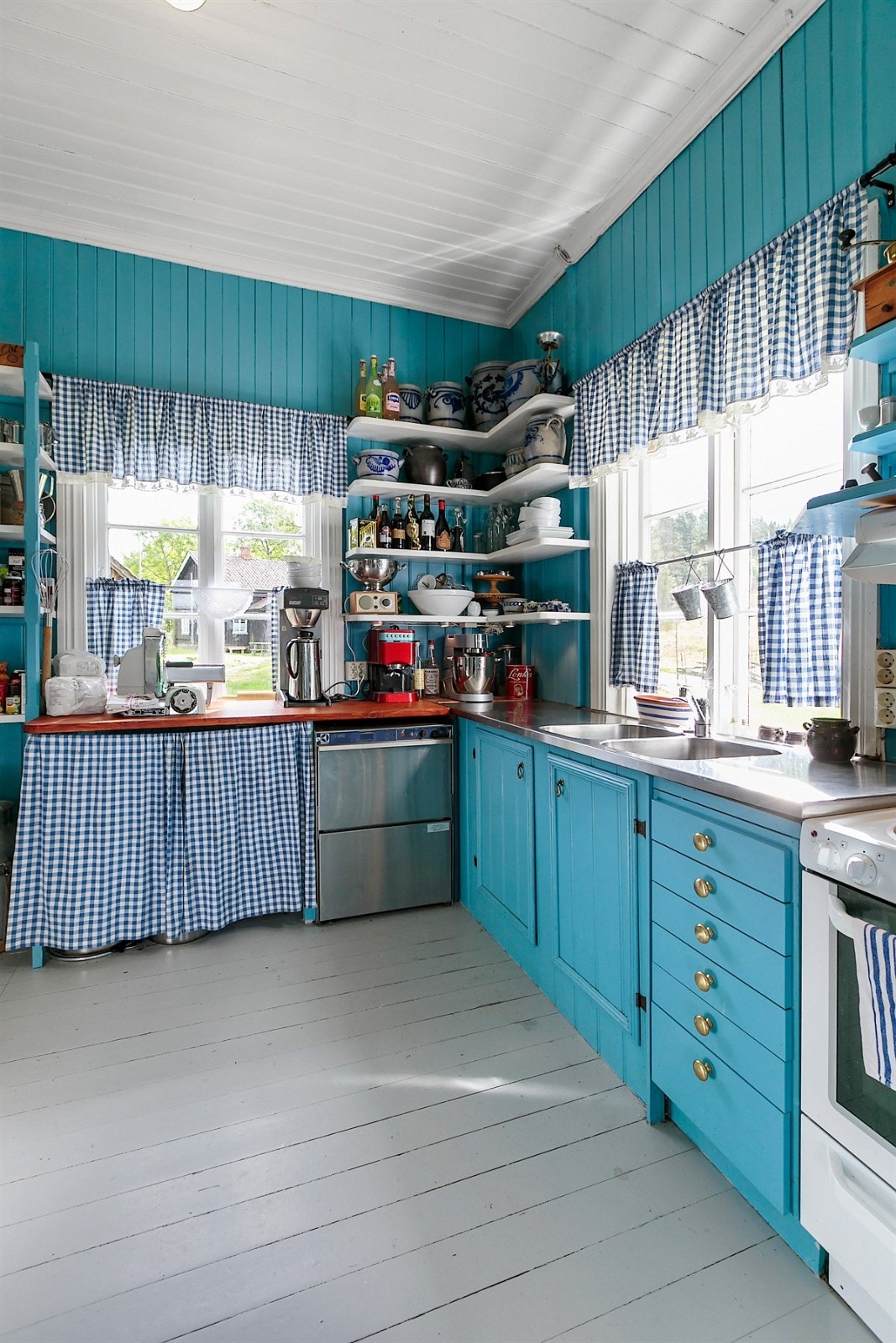 Kjøkkenet i skolestua Galleribilde