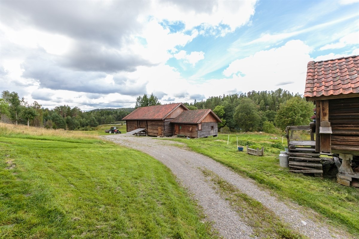 Låven og stabburet på nedre Bøensætre Galleribilde