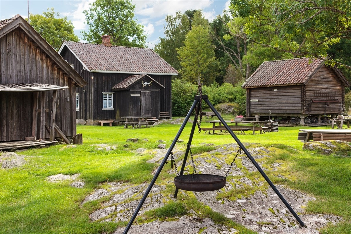 Hyggelig samlingsplass på tunet Galleribilde