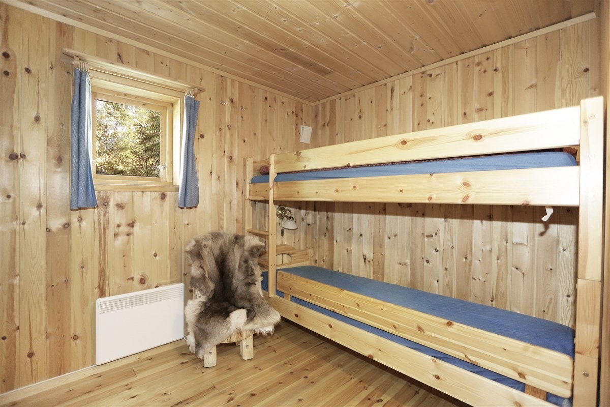 På det tredje soverommet er det køyeseng. Galleribilde