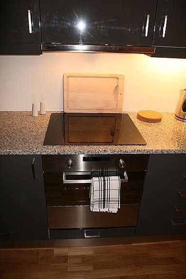 Kjøkken og integrert komfyr Galleribilde