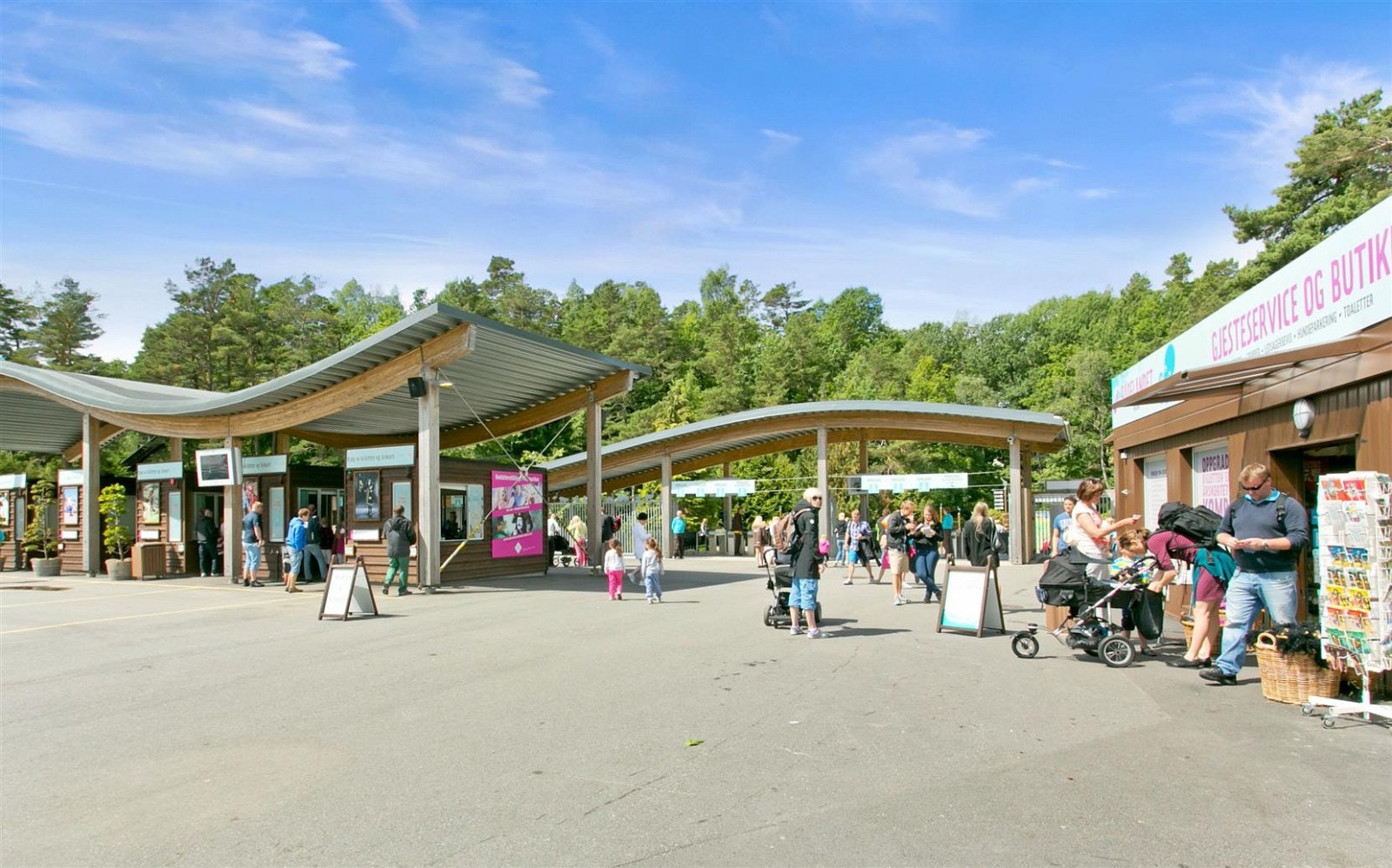 Dyreparken er innen gangavstand Galleribilde