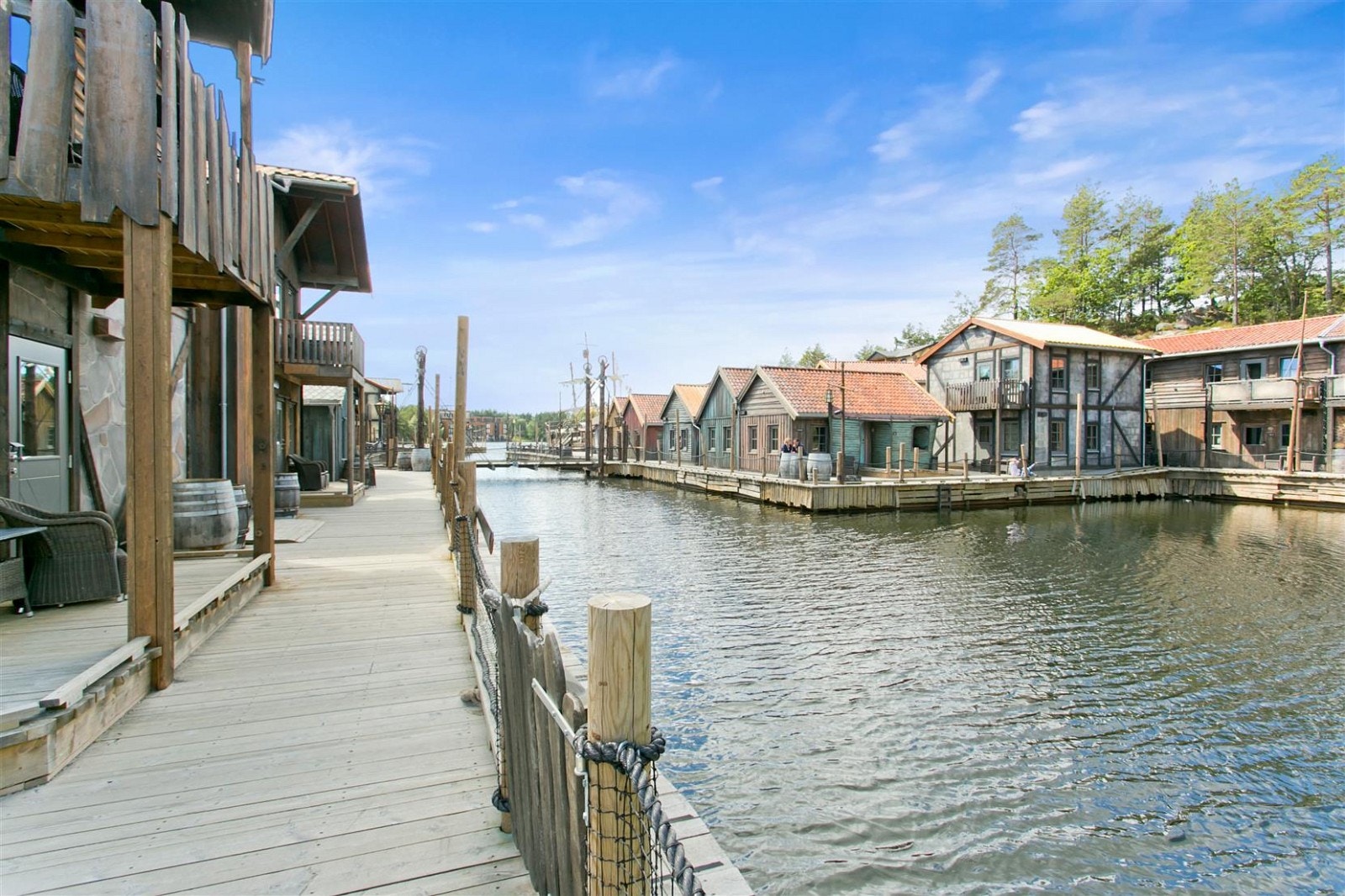 Abra havn er velkjent nabolag. Galleribilde