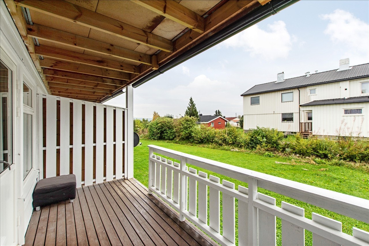 Terrasse - Nedgang til hage Galleribilde