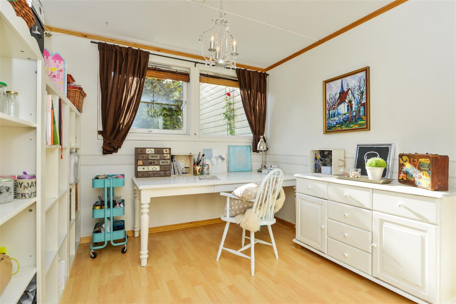 Soverom 3 i underetasjen også av god størrelse og med varmekabler i gulv. Galleribilde