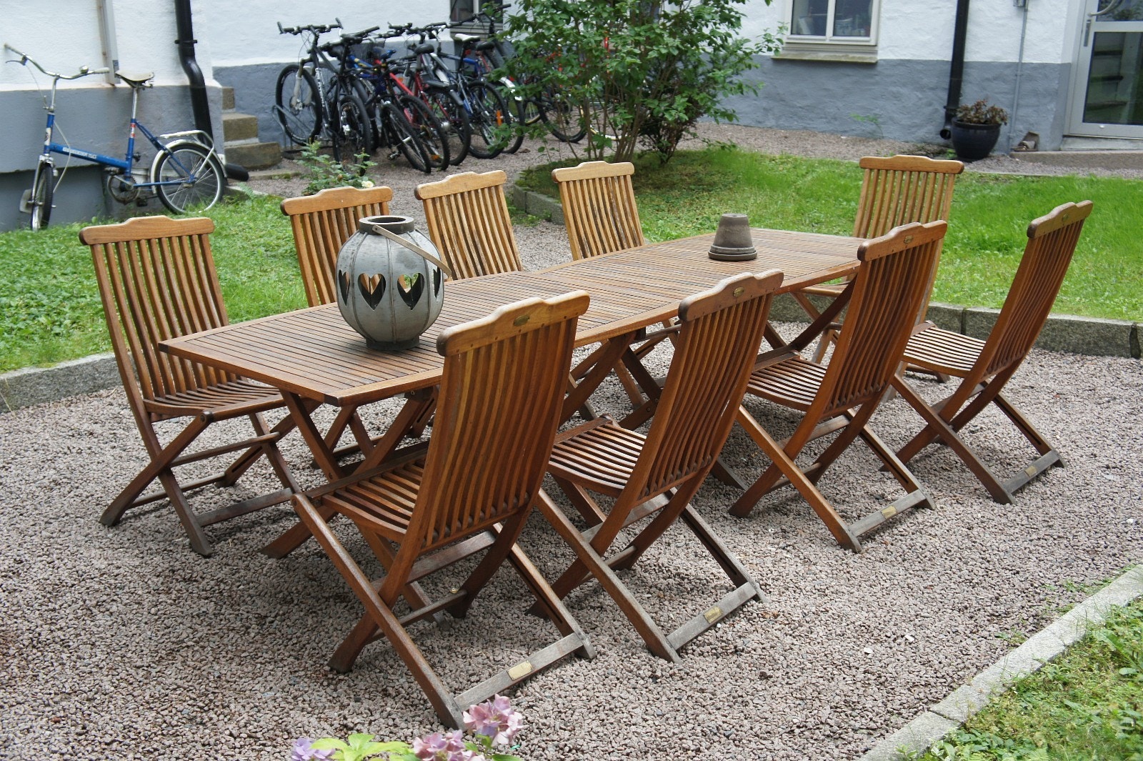 Felles bakgård Galleribilde