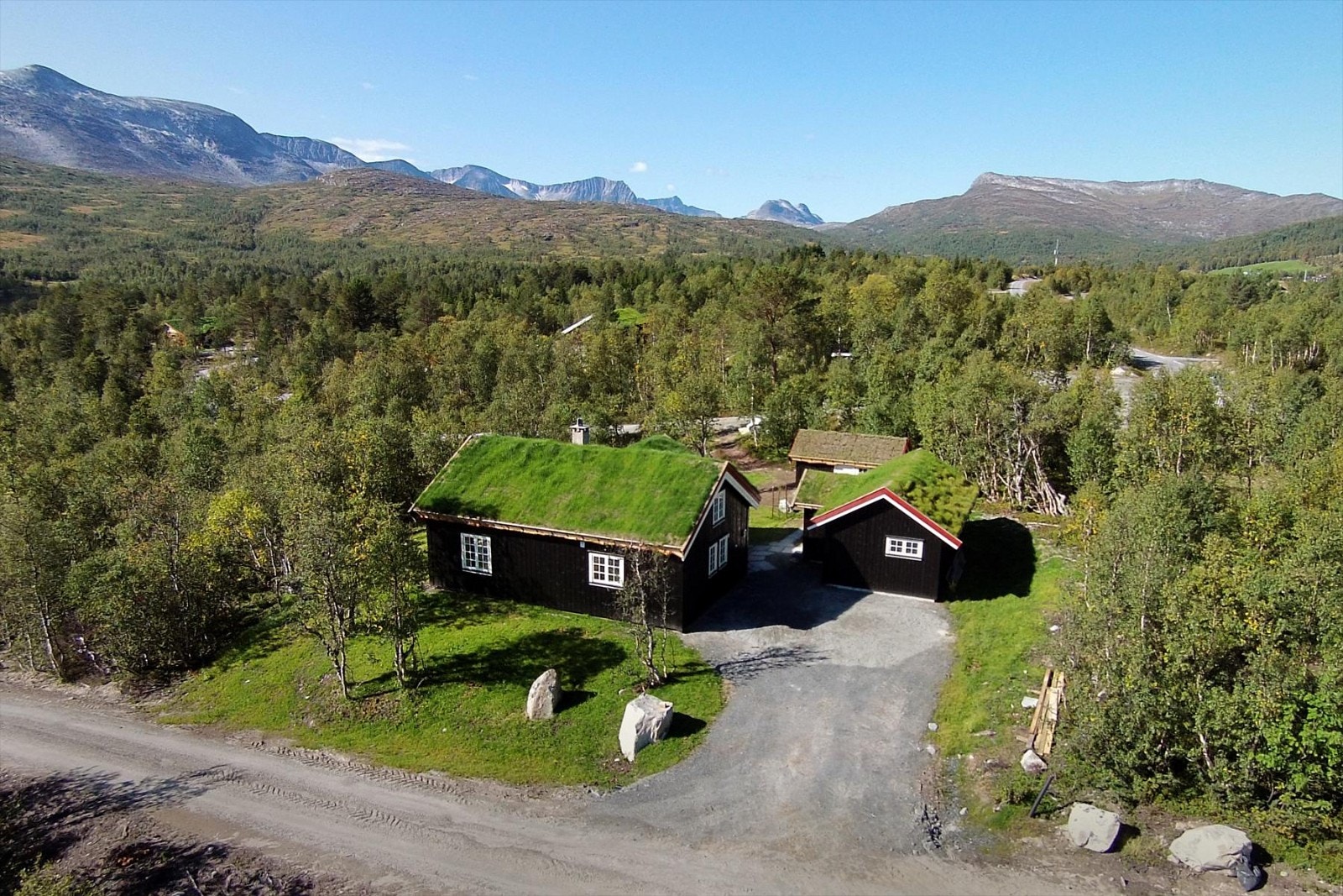 Fasade ved adkomst Galleribilde