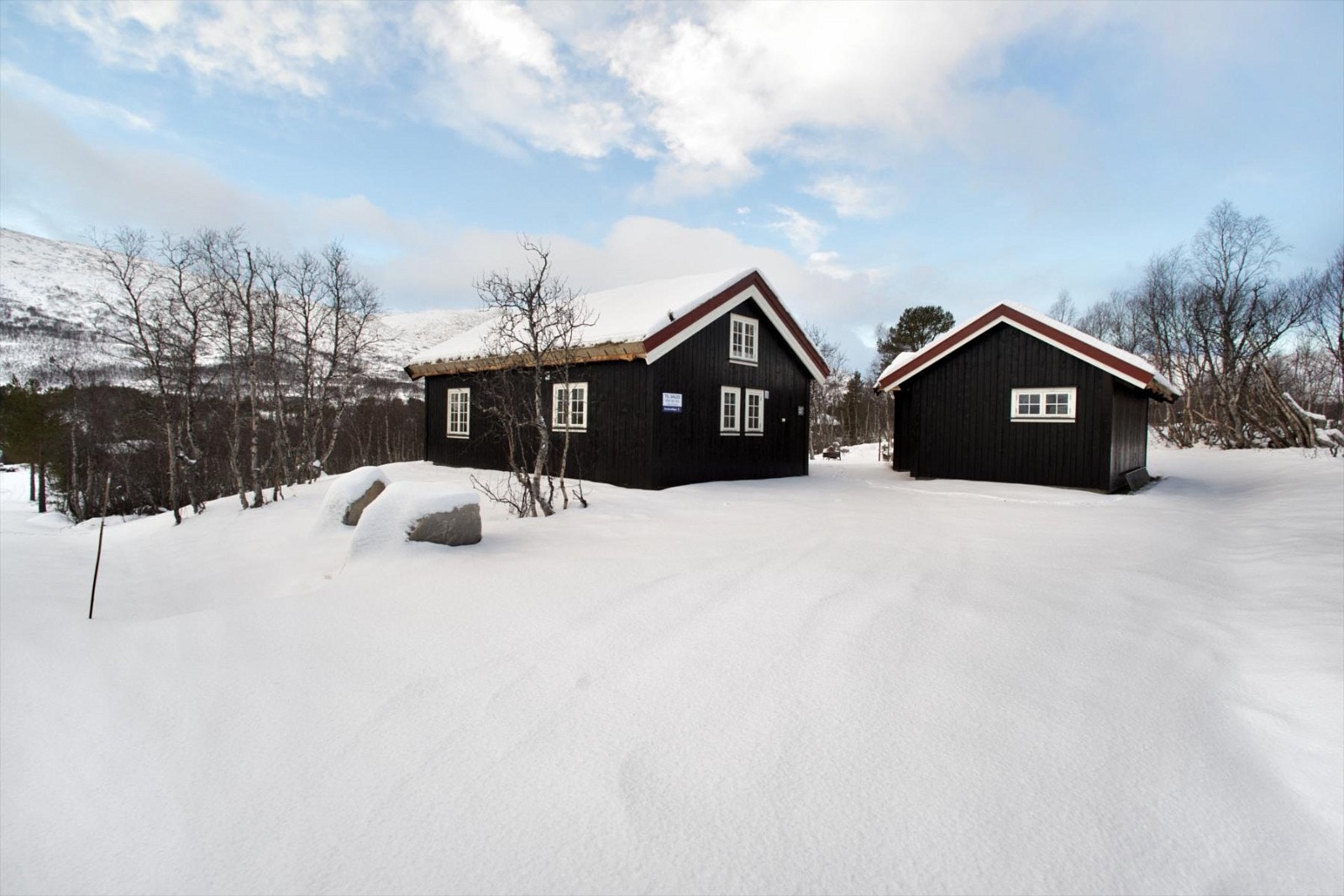 Adkomst hyttetun Galleribilde