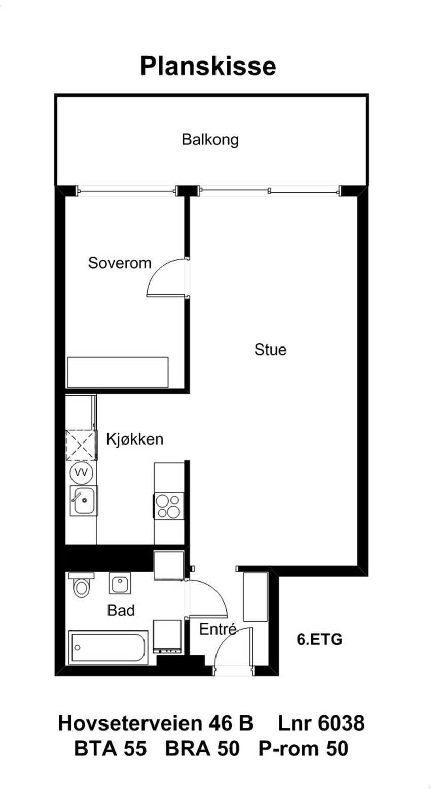 Planskisse Galleribilde