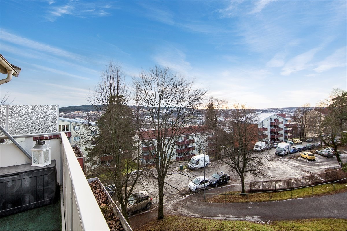 Fra balkongen har du meget fin utsikt Galleribilde