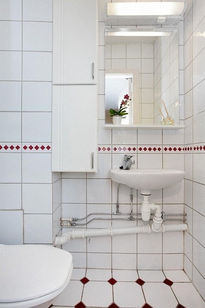 Separat WC i entre Galleribilde