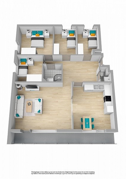 Romdisponering Galleribilde