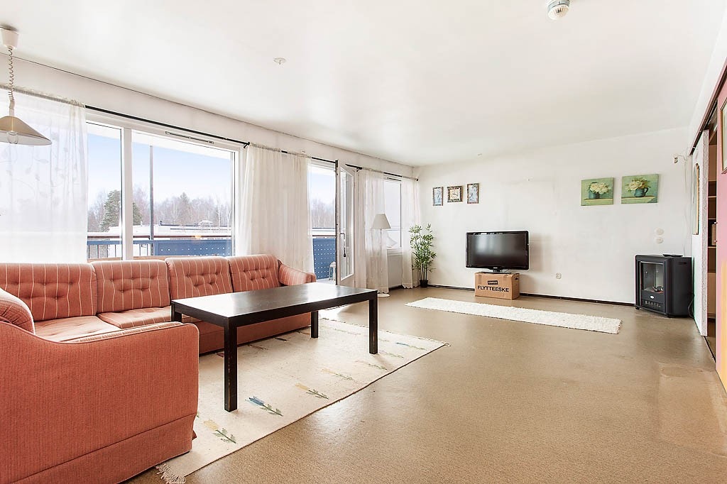 Stue med utgang til balkong Galleribilde