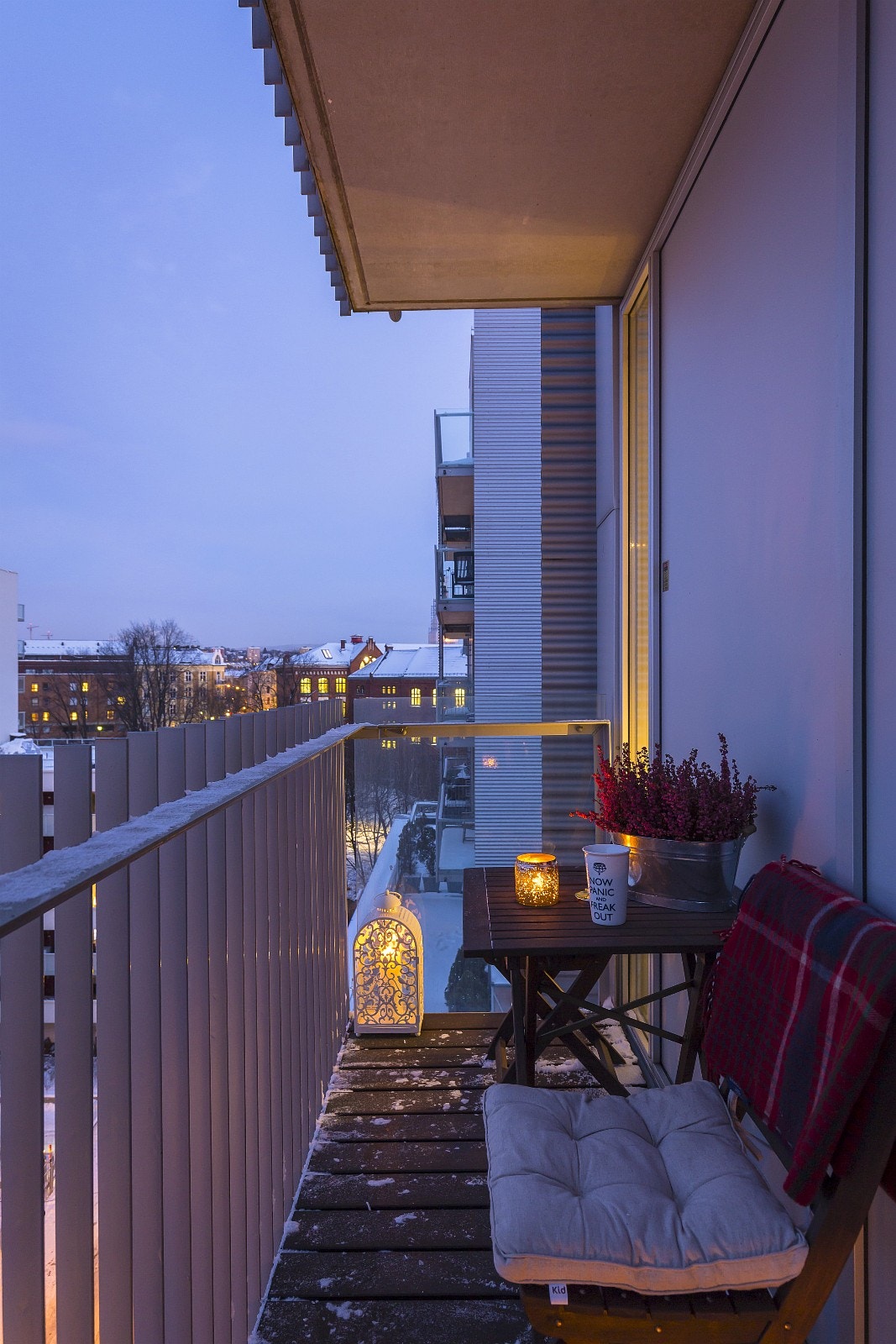 Balkong nr. 2 med utgang fra soverom Galleribilde