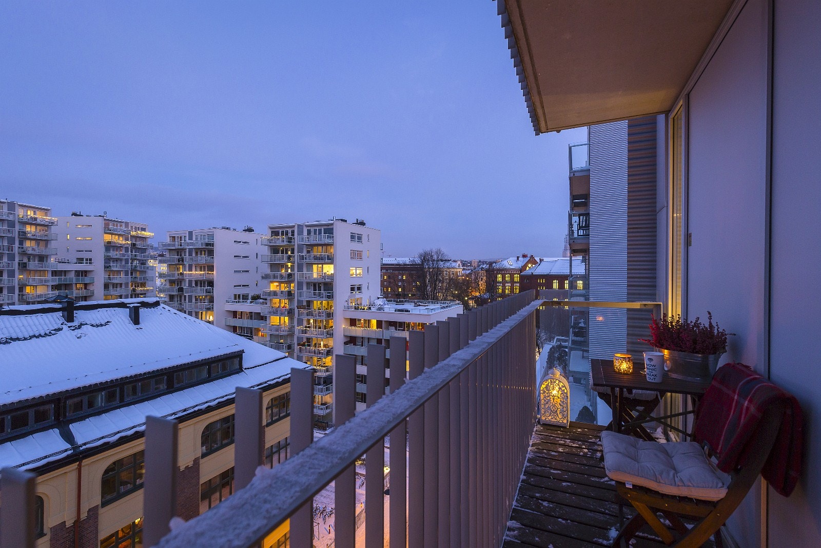 Balkong nr. 2 med utgang fra soverom Galleribilde