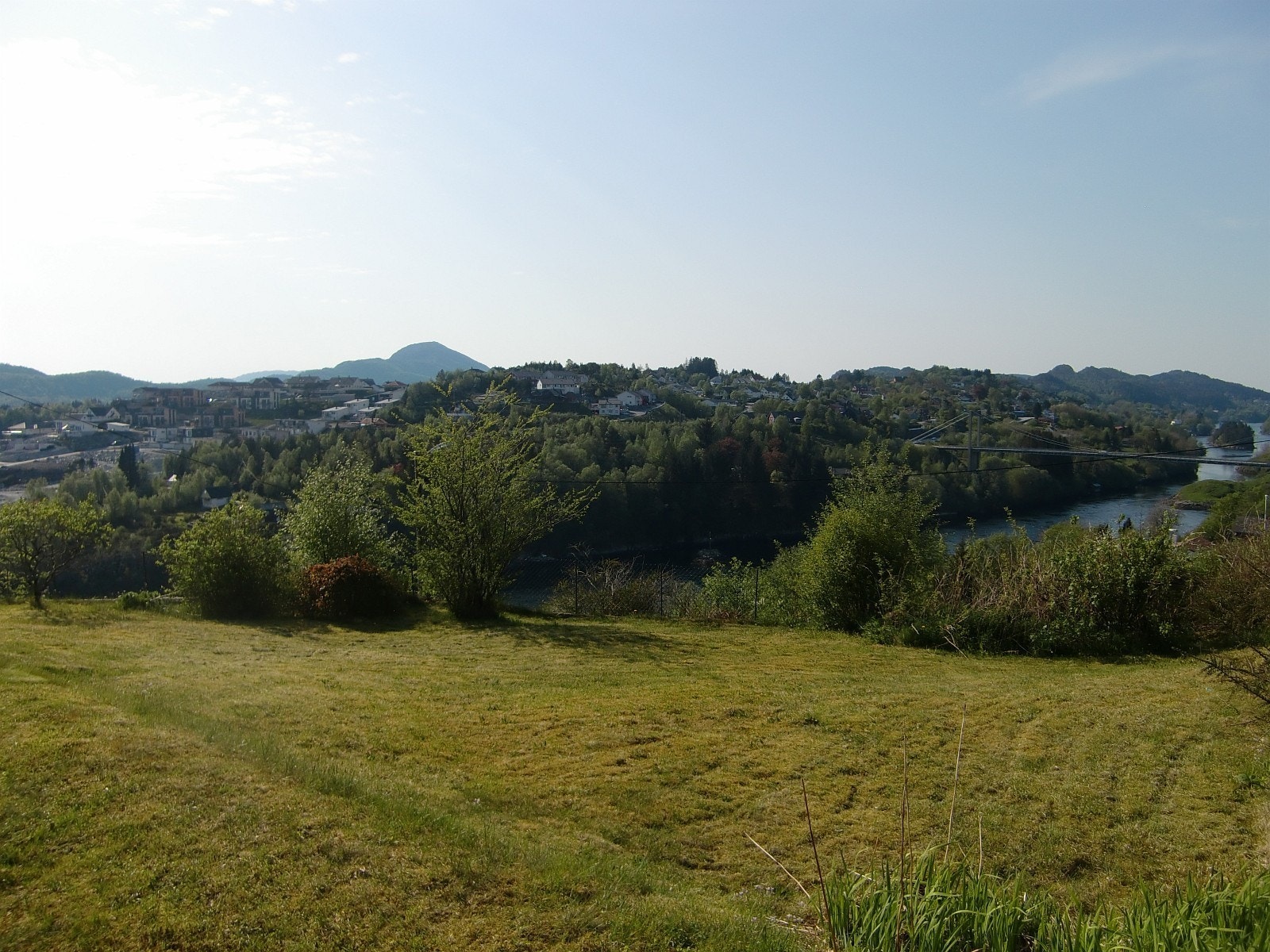 Utsikt mot vest, Alverstraumen Galleribilde