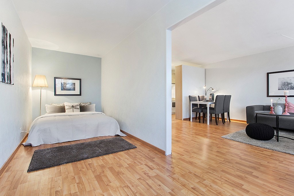 Soverom og stue Galleribilde