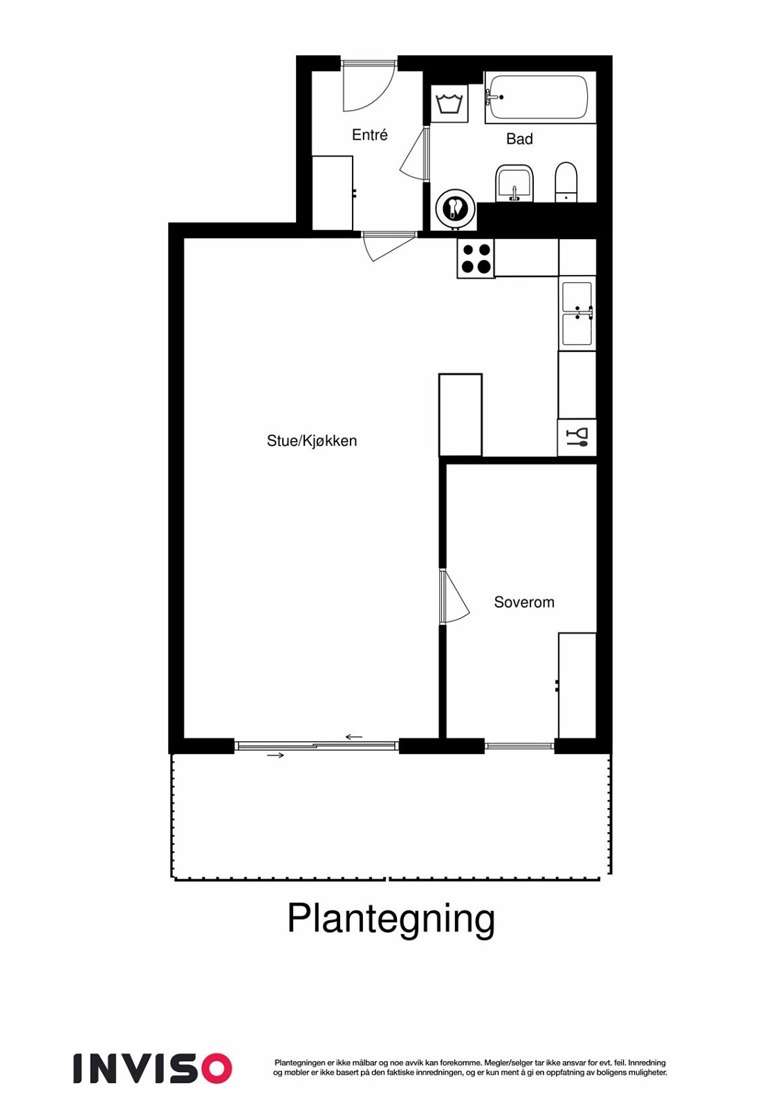 2D plantegning Galleribilde