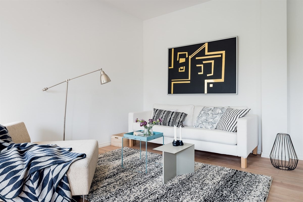 Leiligheten er et spennende alternativ for deg som verdsetter stilfullt og delikat interiør med høy standard. Galleribilde
