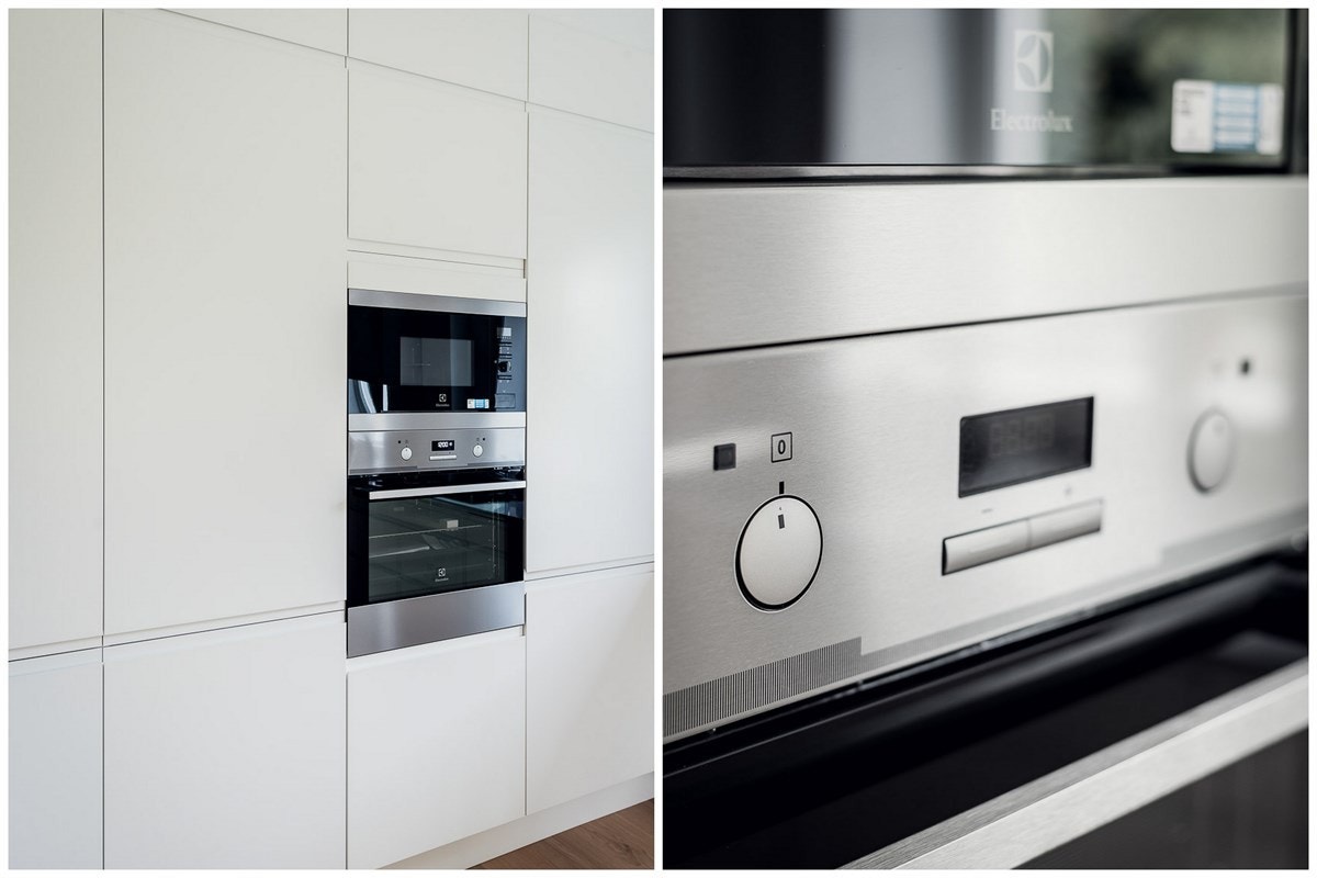 Innbyggede hvitevarer fra kvalitetsprodusenten Electrolux. Galleribilde