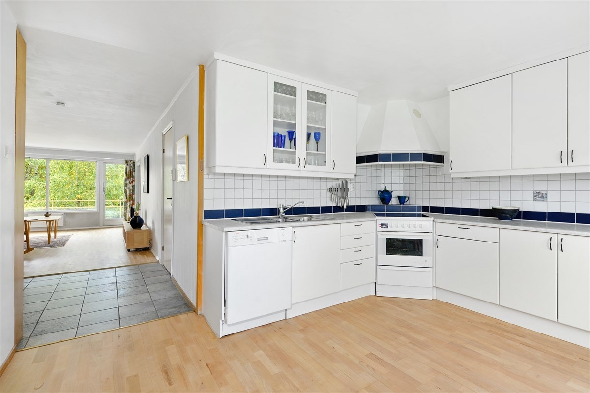 Gjennomgående lys i leiligheten Galleribilde