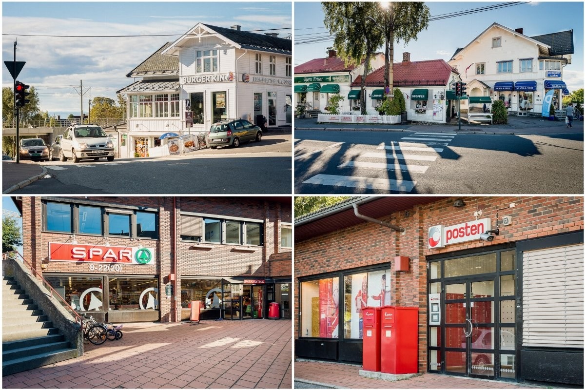 Omkring Sæterkrysset gode 500 meter unna finner du det nærmeste handelssenteret. Galleribilde
