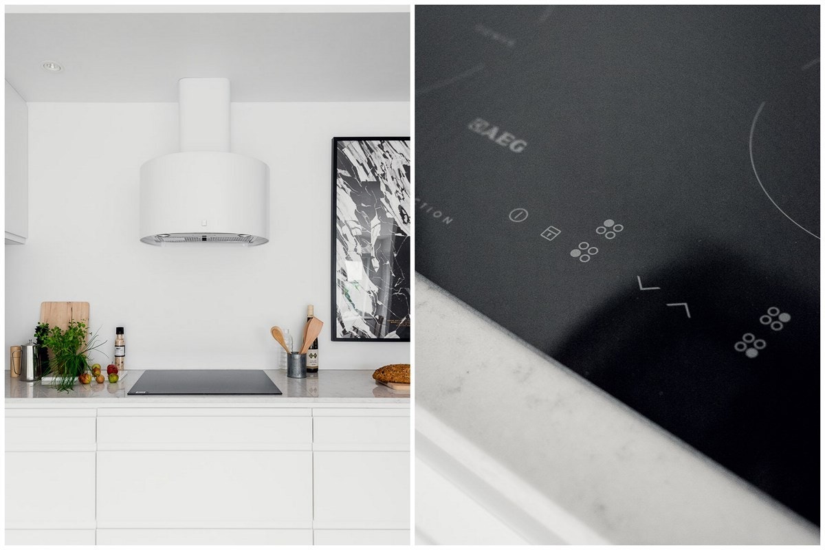 Samtlige hvitevarer er innbygget og fra kvalitetsprodusenten AEG. Galleribilde