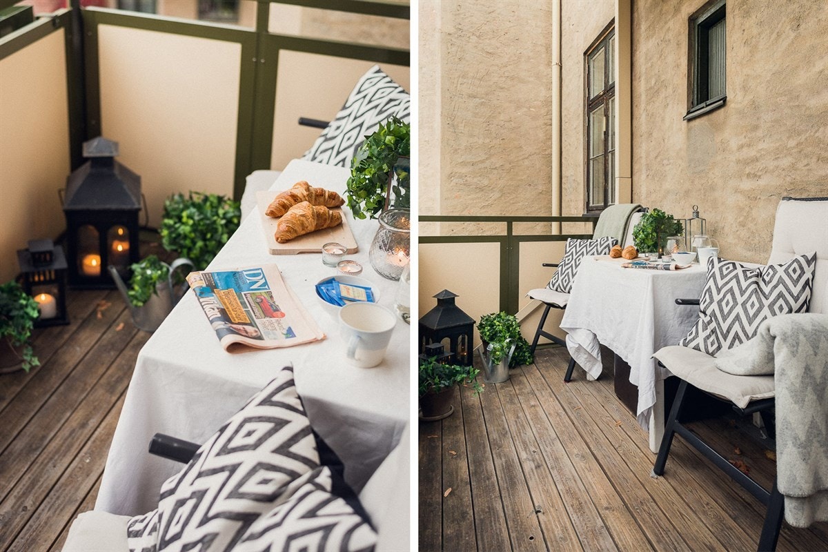 Hit tar du enkelt med måltidene fra kjøkkenet vegg i vegg og får et deilig uterom å tilbringe lyse sommerkvelder på. Galleribilde