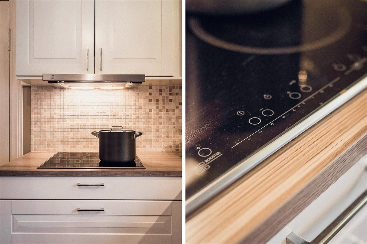 Samtlige hvitevarer er innbygget. Galleribilde