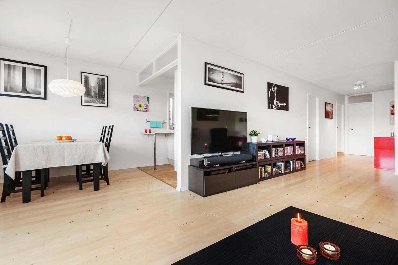 Stue med spiseplass Galleribilde