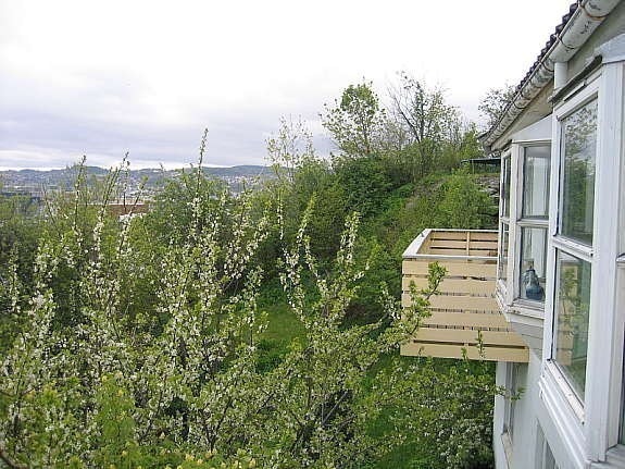 Utsikt balkong mot Vest Galleribilde