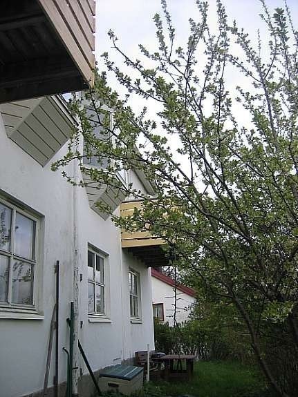 Fasade mot Sør med balkong Galleribilde