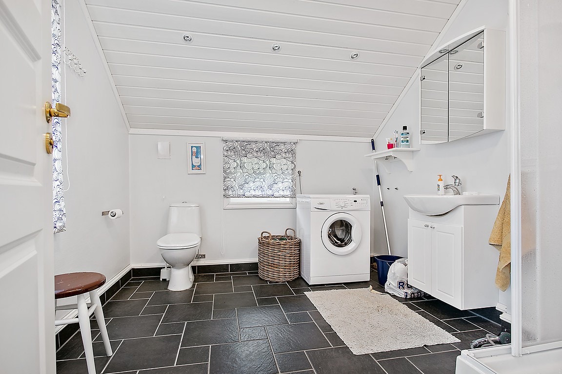 Badrum i bostadshuset Galleribilde