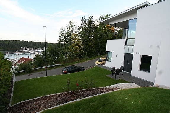 Fra hagen Galleribilde