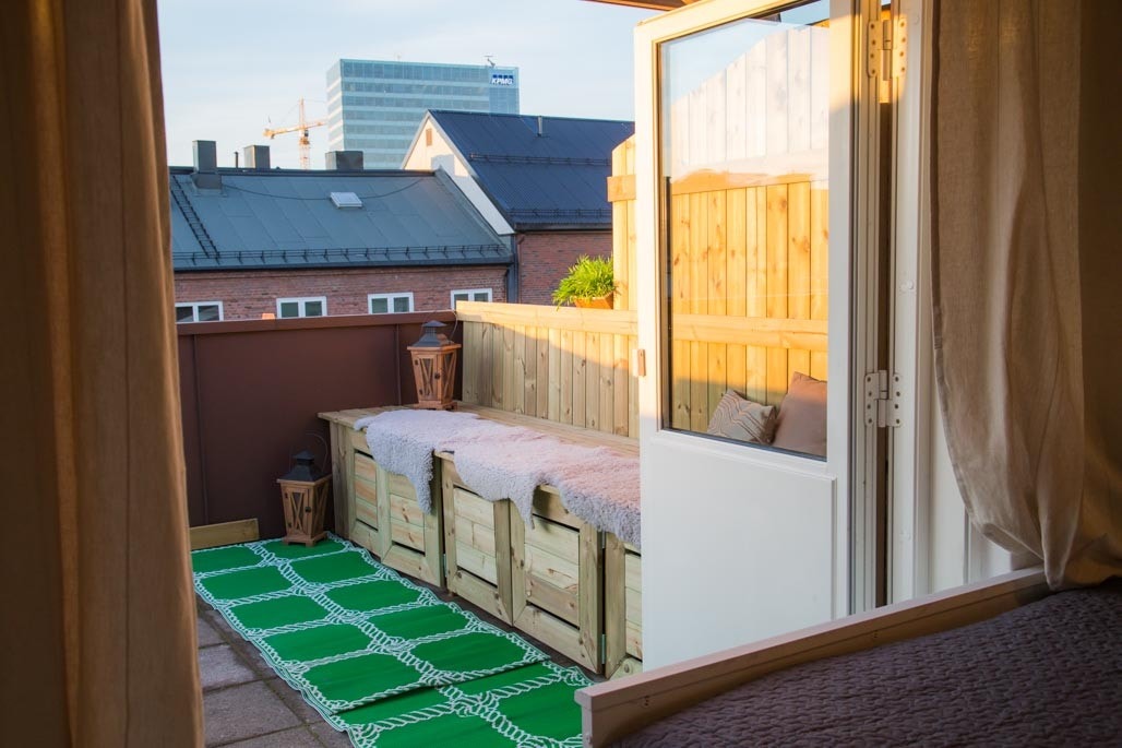 Dobble dører fra soverom Galleribilde