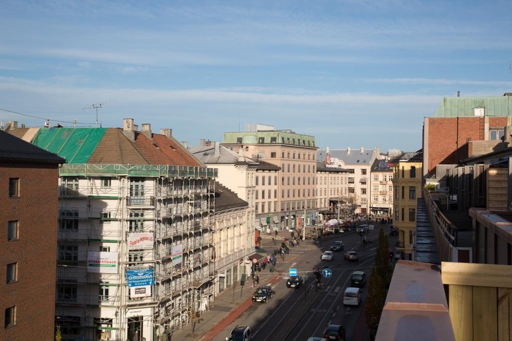 Utsikt mot Majorstuakrysset Galleribilde