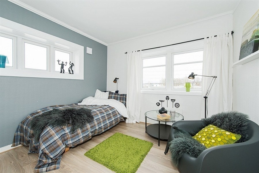 Soverom to Galleribilde