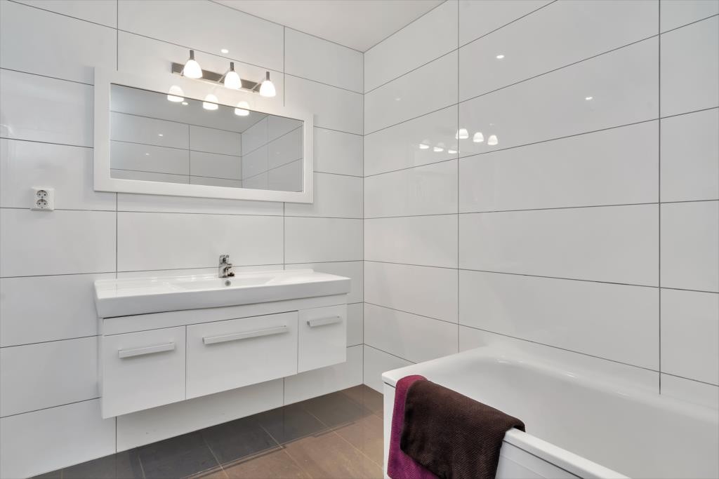 Flott baderomsinnredning Galleribilde