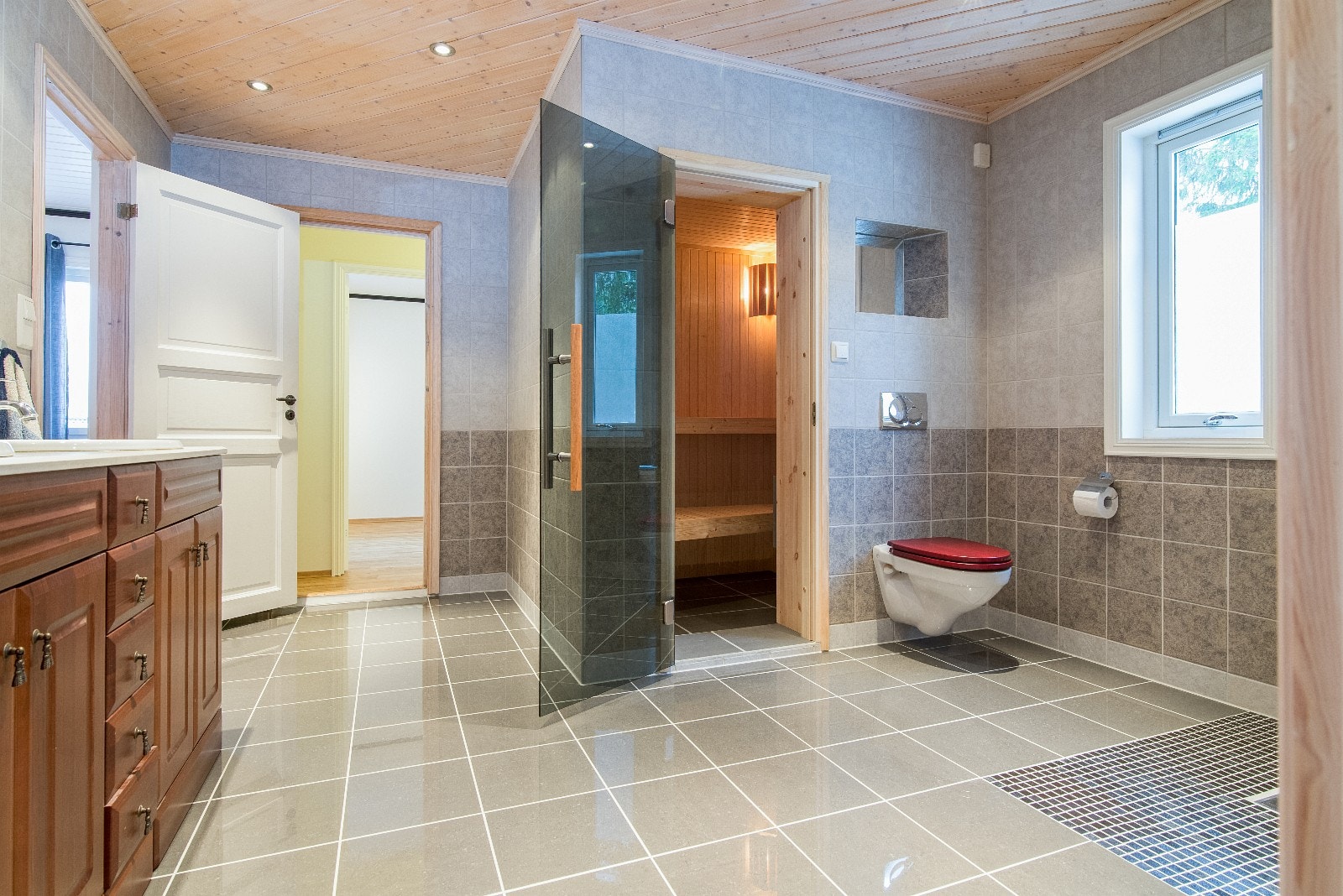 Bad og badstue i 2. etasje Galleribilde